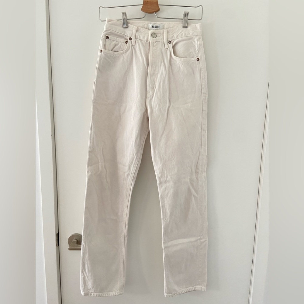 Agolde 90s pinch waist white Jeans size26